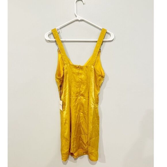 NWT superdown jasmine buckle dress marigold yellow - Picture 6 of 6